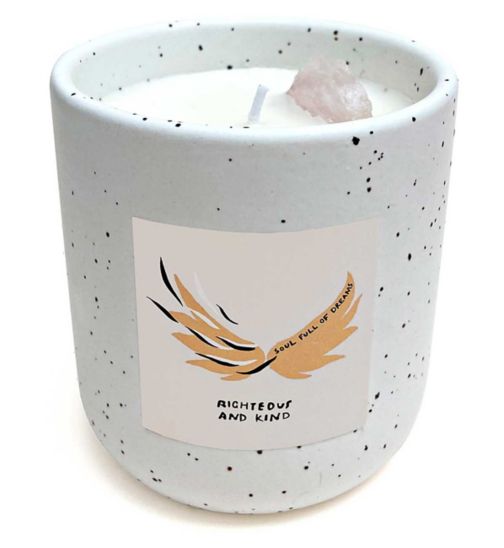 Righteous and Kind Crystal Candle 240g