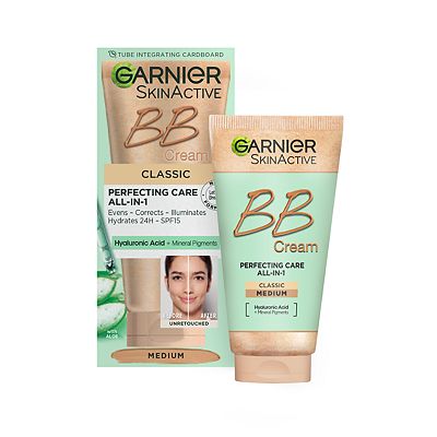 Garnier Classic Perfecting Care All-in-1 BB Cream SPF15 Medium Shade 50ml