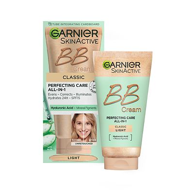 Garnier Classic Perfecting Care All-in-1 BB Cream SPF15 Light Shade 50ml