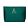 purse teal letter A