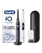 Oral-B iO7 Electric Toothbrushes - Black & White Duo Pack