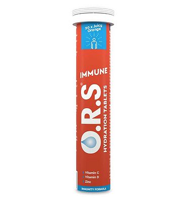 O.R.S. Immune Hydration Tablets Orange 20s
