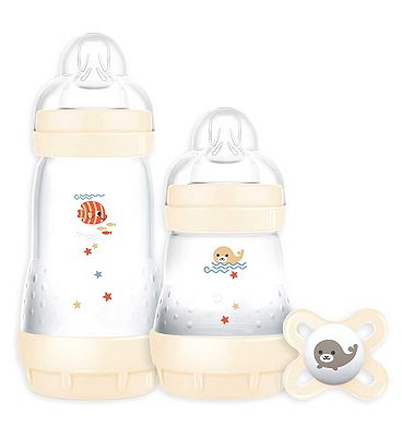 MAM Easy Start Anti Colic Colours of Nature Set - Taupe
