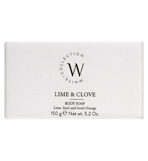 The White Collection Lime & Clove Body Soap 150g