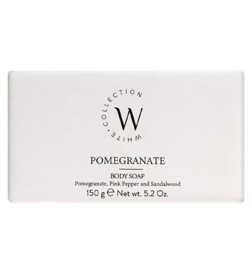 The White Collection Pomegranate Body Soap 150g