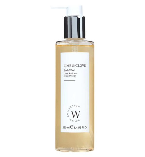 The White Collection Lime & Clove Body Wash 250ml