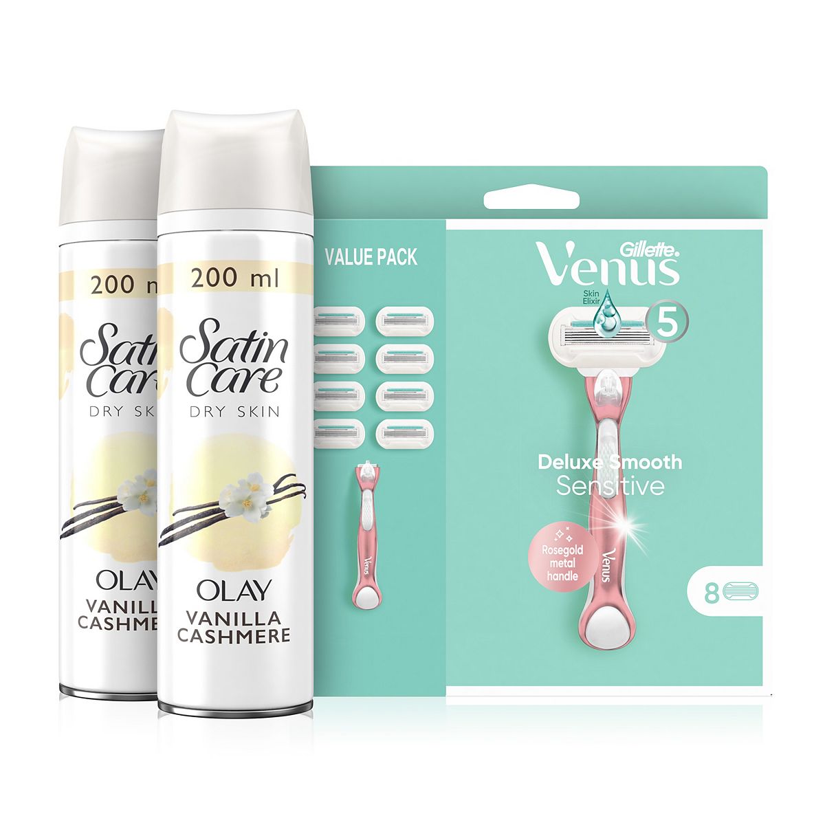 Gillette Venus 8 Months Of Shaving Bundle