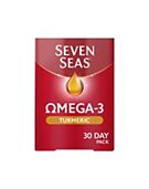 Seven Seas Omega-3 Fish Oil & Turmeric with Vitamin D 30 Day Duo Pack