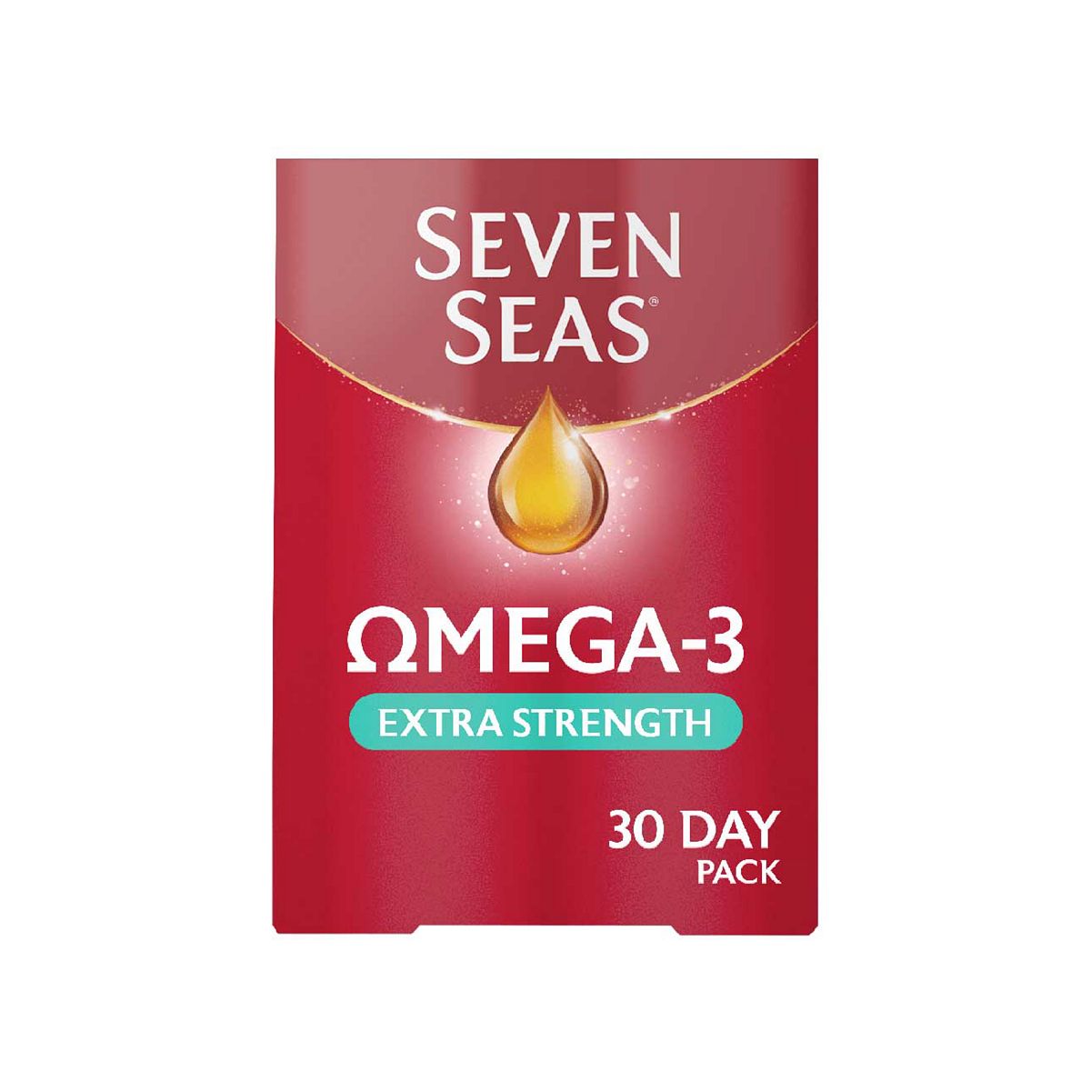 Seven Seas Omega-3 Fish Oil Extra Strength 30 One-A-Day Capsules