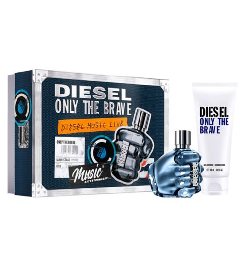 Diesel Only The Brave Eau de Toilette 50ml + Shower Gel 100ml Gift Set