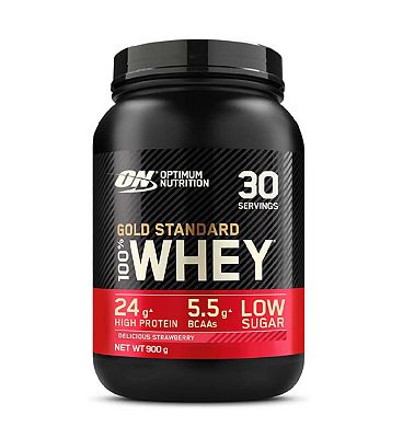 Optimum Nutrition Gold Standard Whey Powder Strawberry 908g