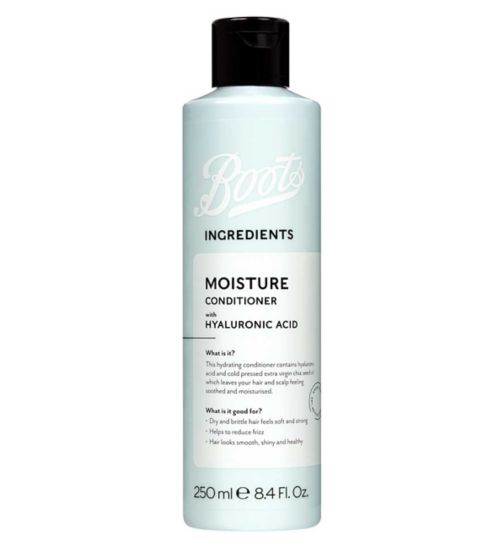 Boots Ingredients Moisture Conditioner with Hyaluronic Acid 250ml