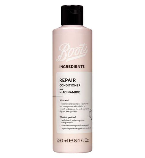 Boots Ingredients Repair Conditioner With Niacinamide 250ml