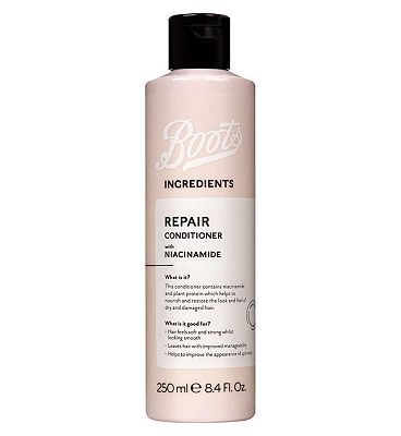 Boots Ingredients Repair Conditioner With Niacinamide 250ml
