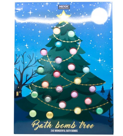 Sence Collection Giftset Bath Bomb Tree 24x45gr Cherishing Moments