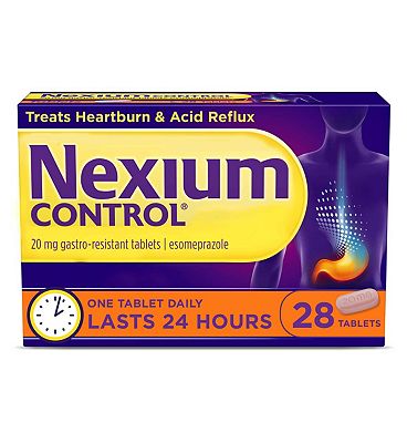 Nexium Control Heartburn Relief, Indigestion and Acid Reflux 28 Tablets