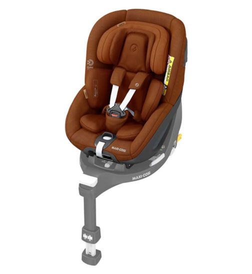 Maxi-Cosi Pearl 360 child car seat authentic cognac