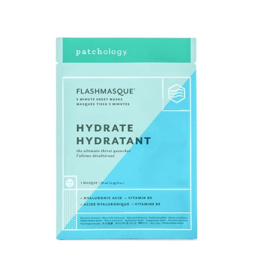 Patchology FlashMasque Hydrate Sheet Mask 4-Pack
