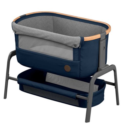 Maxi-Cosi Iora co-sleeper crib essential blue