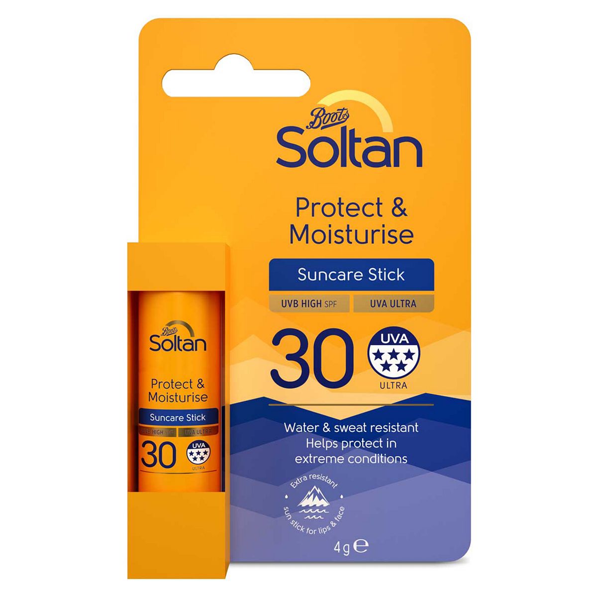 Soltan Protect & Moisture Suncare Stick Spf30 4g