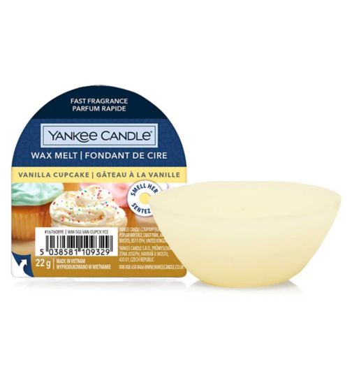 Yankee Candle wax melt Vanilla Cupcake