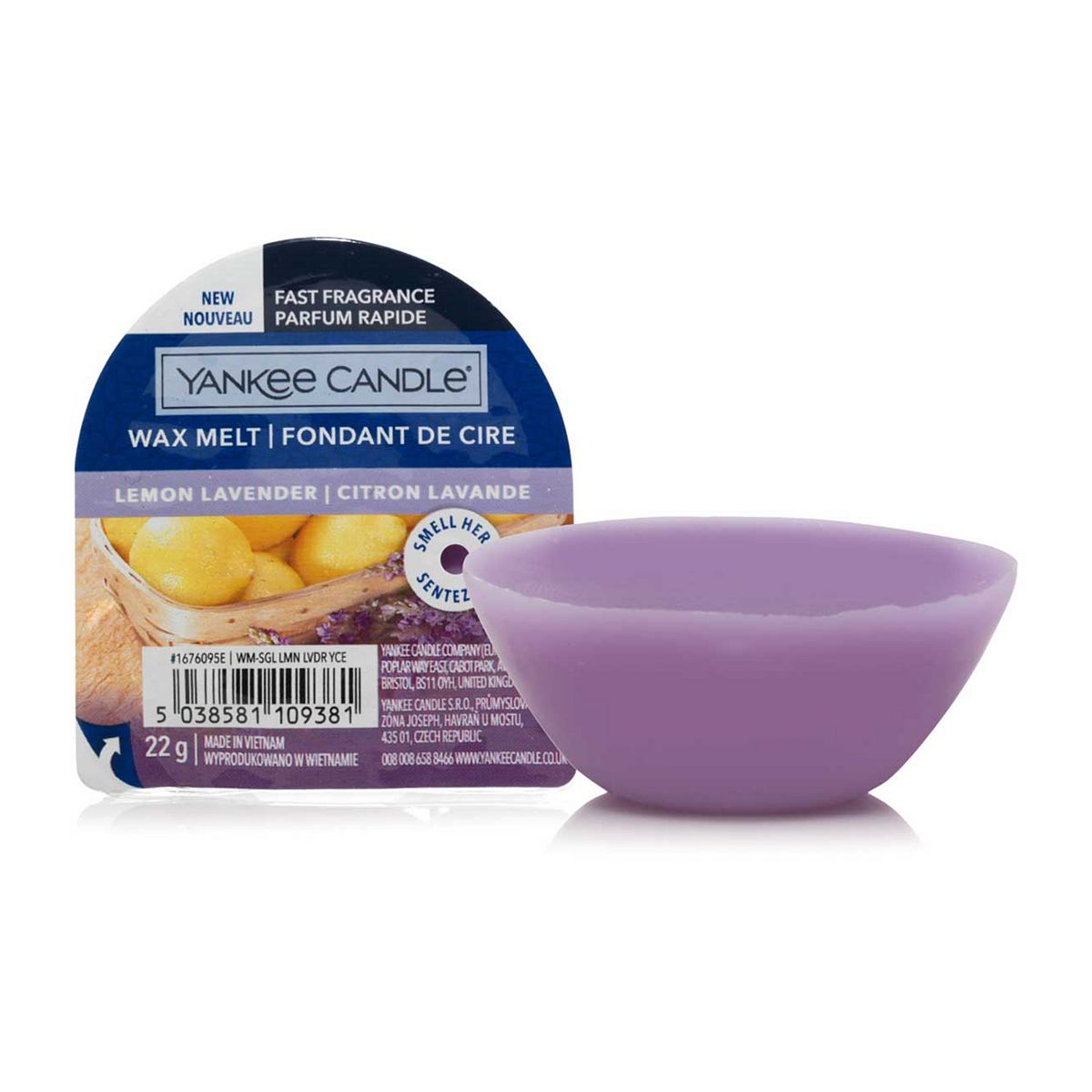 Yankee Candle Wax Melt Lemon Lavender