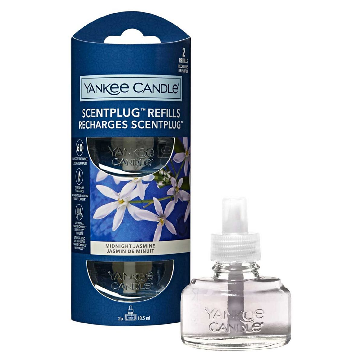 Yankee Candle Midnight Jasmine Scent Plug Refills