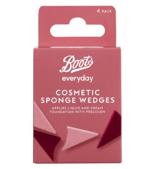 Boots Cosmetic Sponge Wedges 4s