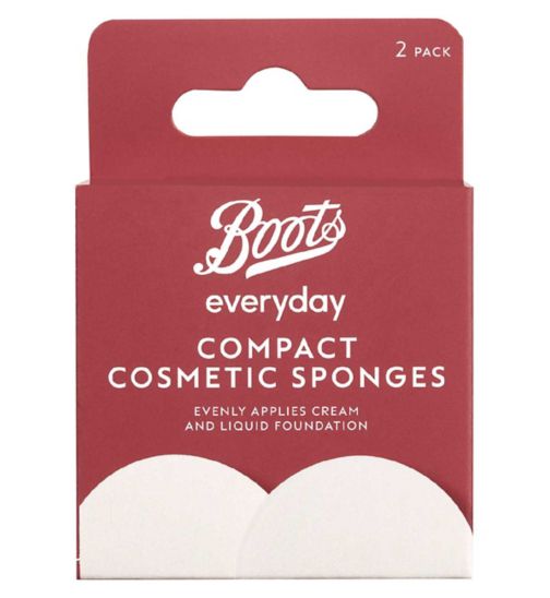 Boots Compact Cosmetic Sponges 2s