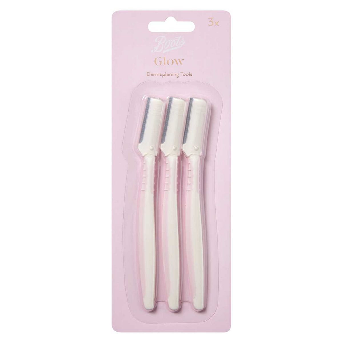Boots Glow Dermaplaner Razors 3S