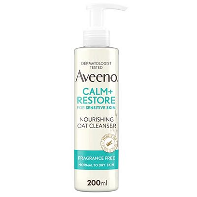 Aveeno Face CALM+RESTORE Nourishing Oat Cleanser 200ml