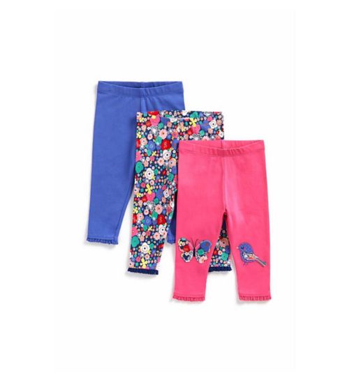 Butterfly and Bird Leggings - 3 Pack