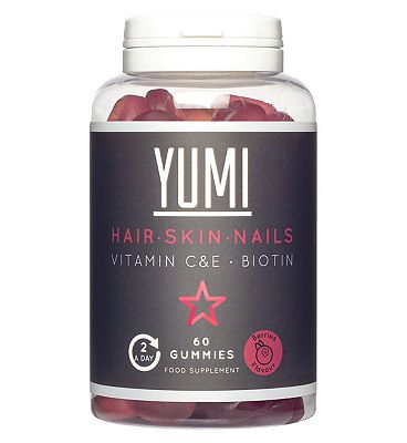 Yumi Hair, Skin & Nails - Berry Flavour - 60 Gummies
