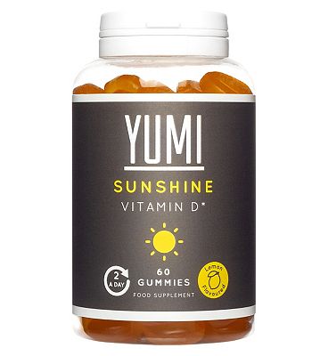 Yumi Sunshine Vitamin D - Lemon Flavour - 60 Gummies