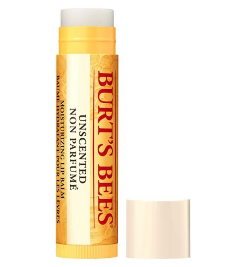 Burt's Bees 100% Natural Origin Moisturizing Lip Balm Unscented with Beeswax, 4.25g