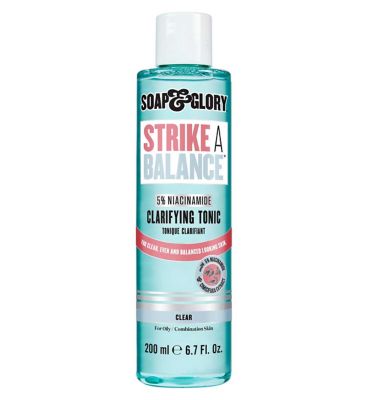 Soap Glory™ Strike A Balance™ 5% Niacinamide Tonic 200ml Boots
