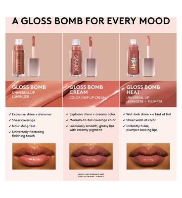 Fenty Beauty Plumping Lip Gloss Bomb Heat, 9ml (8)