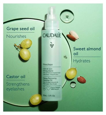 Caudalie Vinoclean Makeup Removing Cleansing Oil 150ml (9)