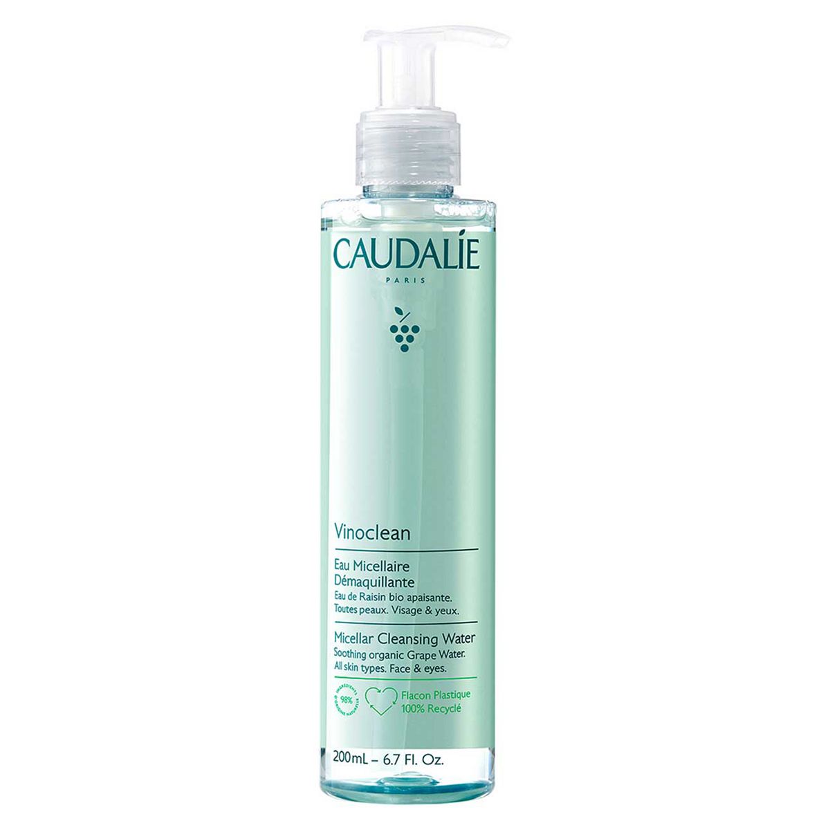 Caudalie Vinoclean Micellar Cleansing Water200 ml, 200ml
