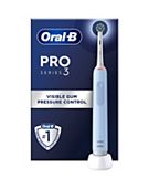 Oral-B Pro 3 3000 Blue Electric CrossAction Toothbrush