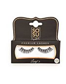 SOSU Premium False Eyelashes Black - Lucy