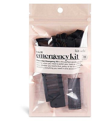 Kitsch Hair Emrgcy Kit Blk