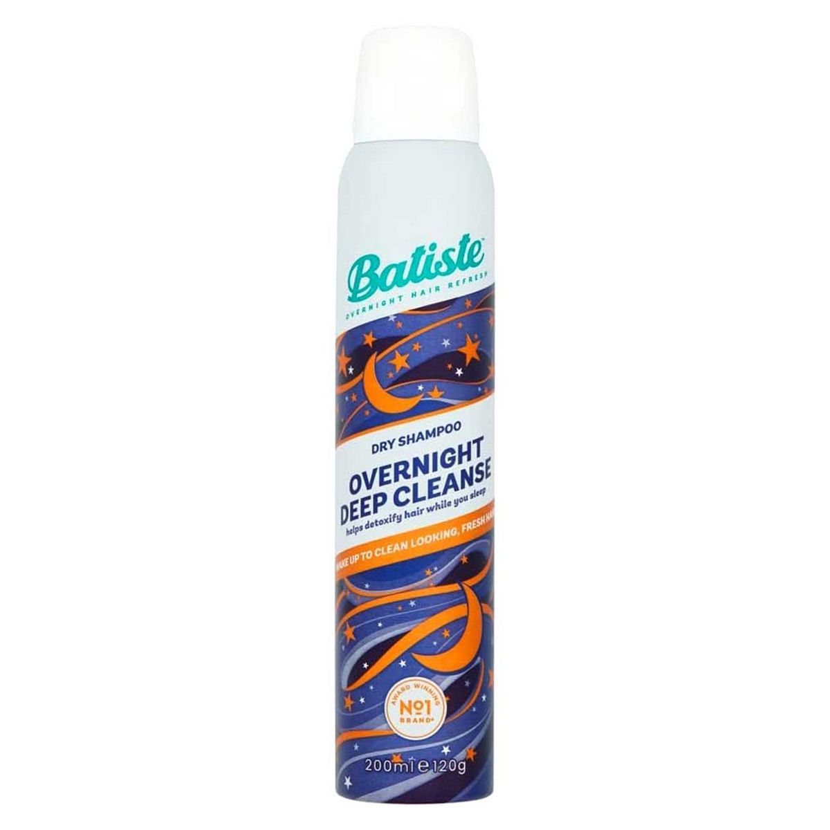 Batiste Overnight Deep Cleanse Dry Shampoo, Hair Shampoo200 ml
