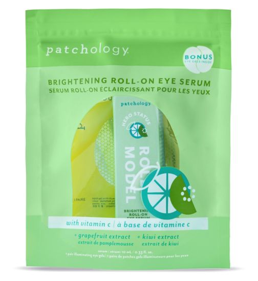 Patchology Roll Model Brightening Roll-On Eye Serum & Eye Gel