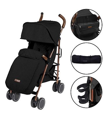 Ickle Bubba Discovery Prime Pushchair - Rose Gold / Black