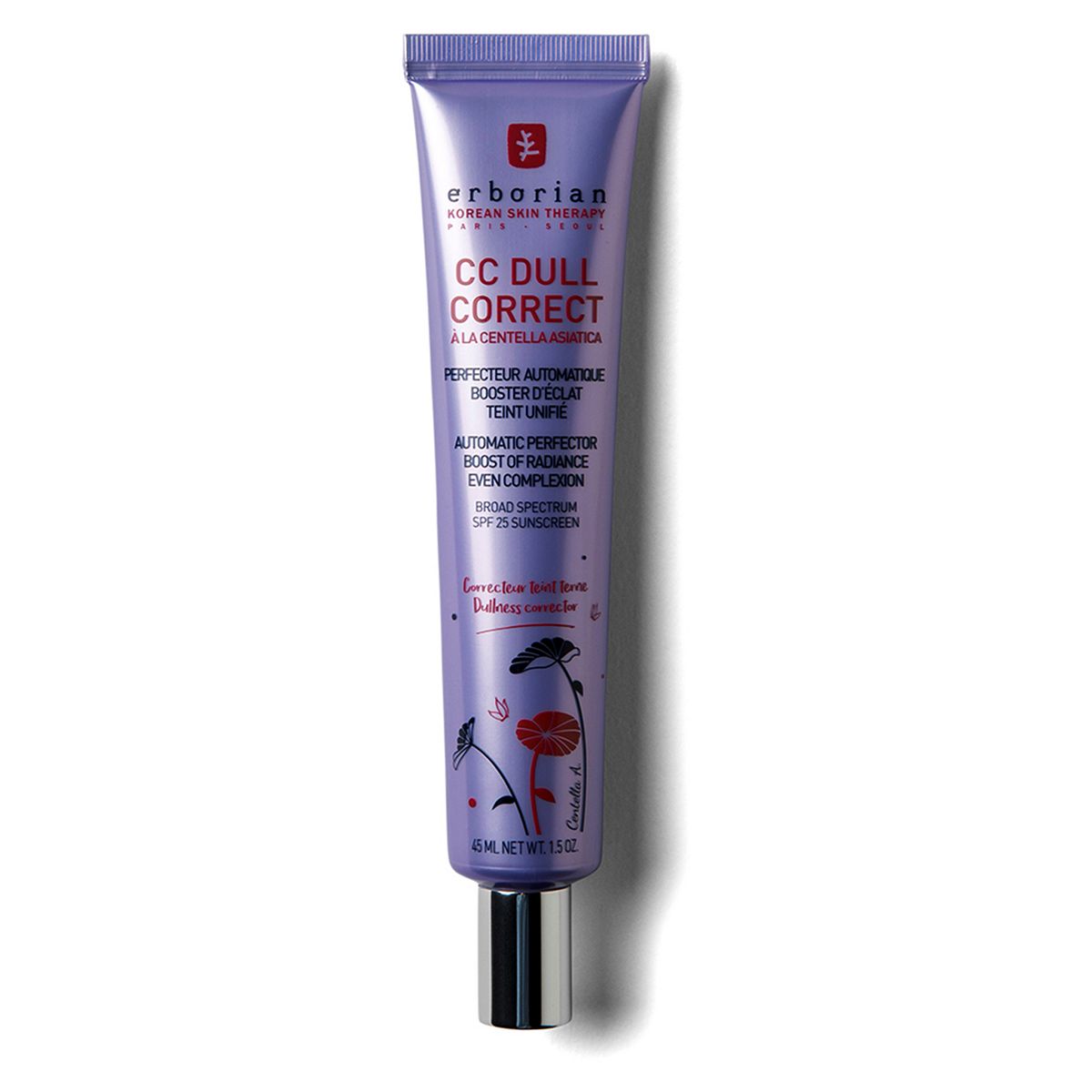 Erborian Cc Dull Correct Cream Spf25 Anti-Dullness Colour-Corrector 45ml