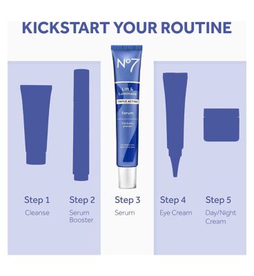No7 Lift & Luminate Triple Action Serum 75ml (7)