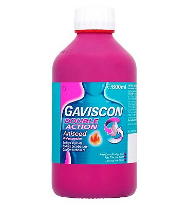 Gaviscon Double Action Aniseed Oral Suspension 600ml