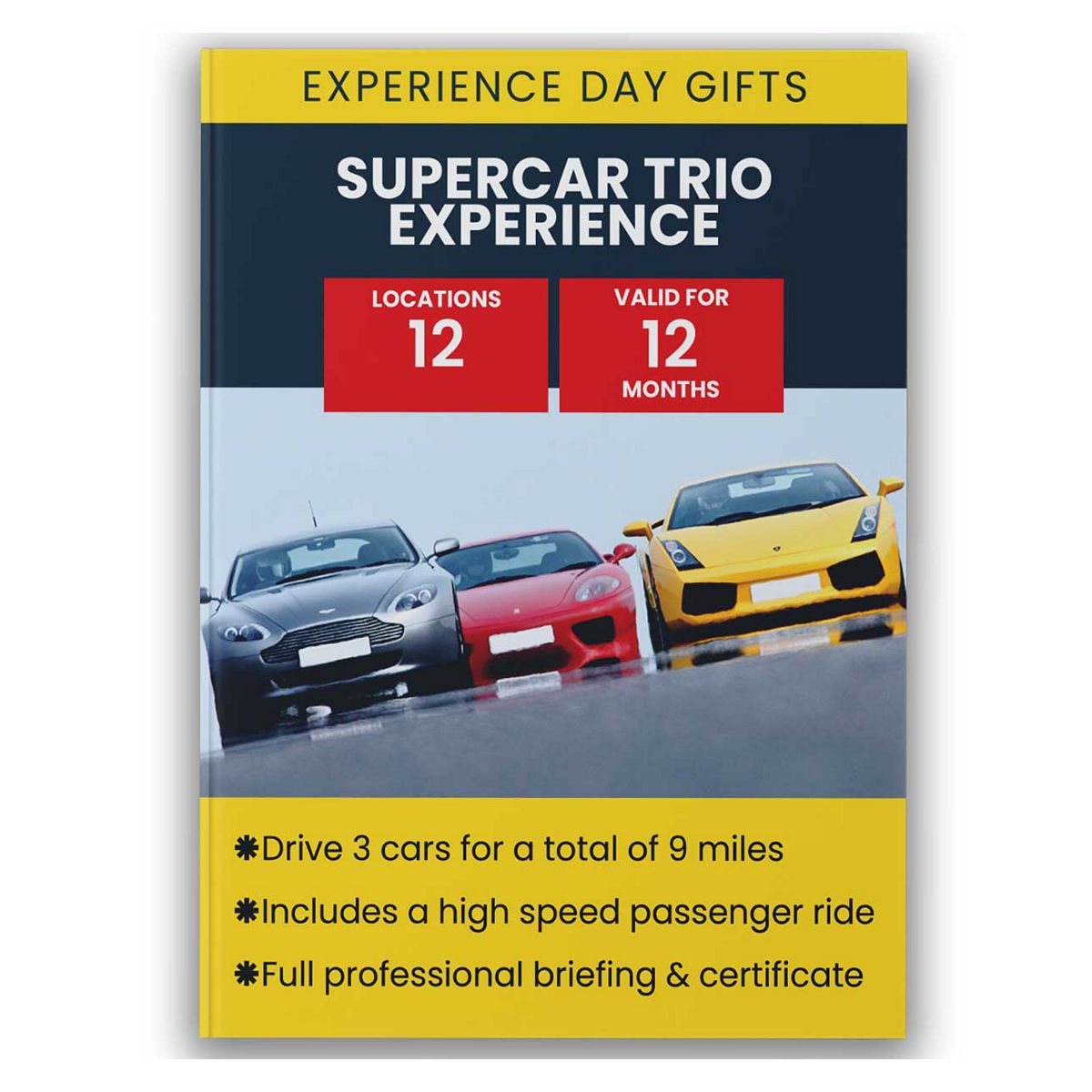 Activity Superstore Supercar Trio Driving Experience