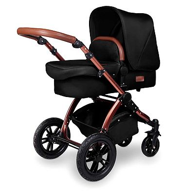 Ickle Bubba Stomp V4 2 in 1 carrycot & pushchair bronze colour/midnight